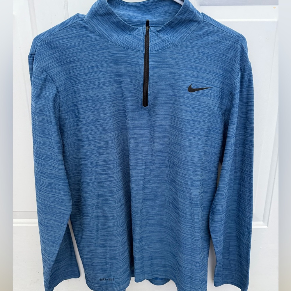 Nike Blue Men’s Quarter-Zip Performance Top